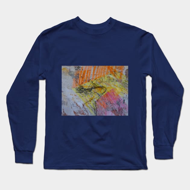 It's only a thread - 9 Long Sleeve T-Shirt by walter festuccia